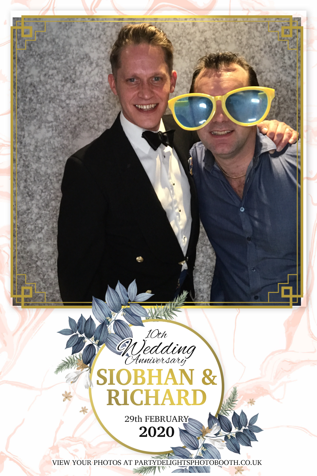 Siobhan and Richards Vow renewal  | View more photos from the event at gallery.partydelightsphotobooth.co.uk/u/PartyDelightsPhotoBooth/Siobhan-and-Richards-Vow-renewal